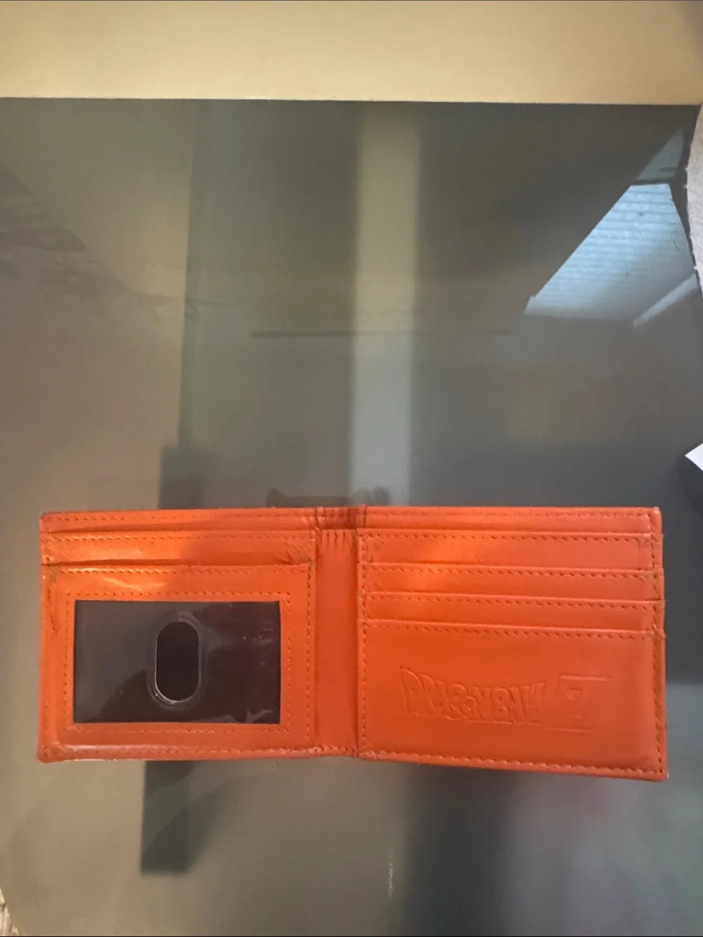🐉 Dragon Ball Z Kame Symbol Orange Bifold Wallet